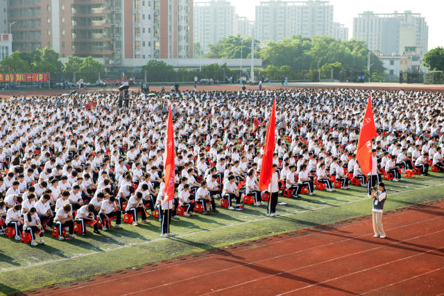 来自全国各地的5600余名新同学将在肇庆学院开启求学新篇章。肇庆学院供图