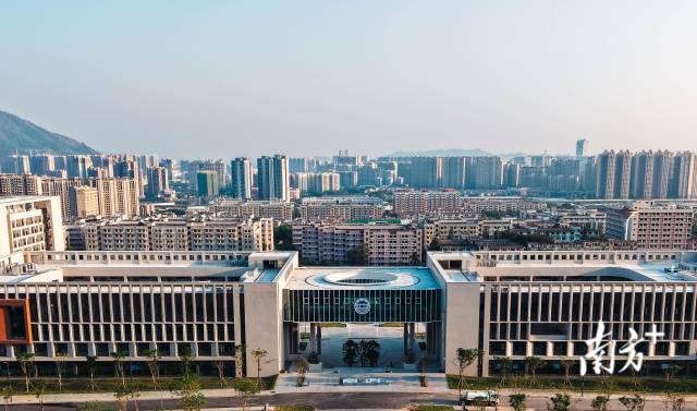 肇庆学院新校园一期教学楼落成。肇庆学院供图